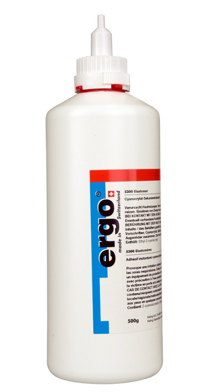 Ergo 5400 - 500 g vteřinové lepidlo na plasty - N2