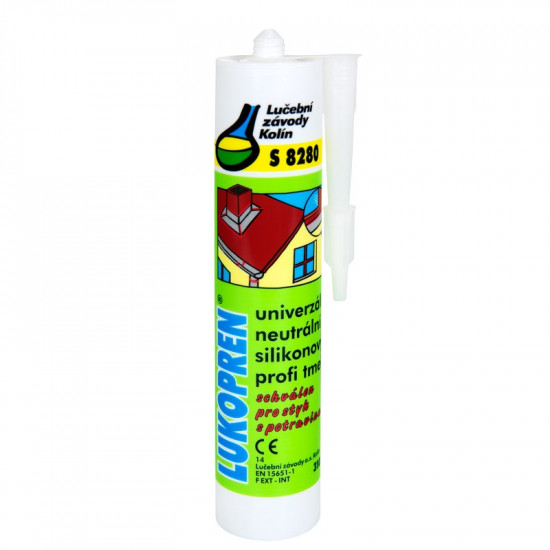 Lukopren S 8280 stříbrný - 310 ml silikonový tmel - N2