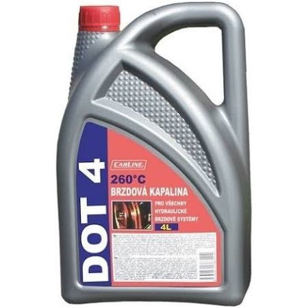 Carline DOT 4 - 4 L brzdová kapalina do 265°C - N2