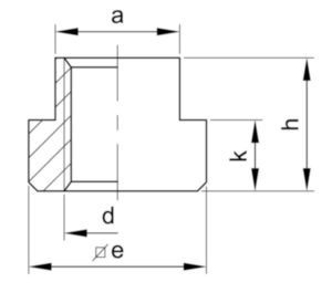 Matice do T drážky DIN 508 |10| M20x28 - N2 - 2