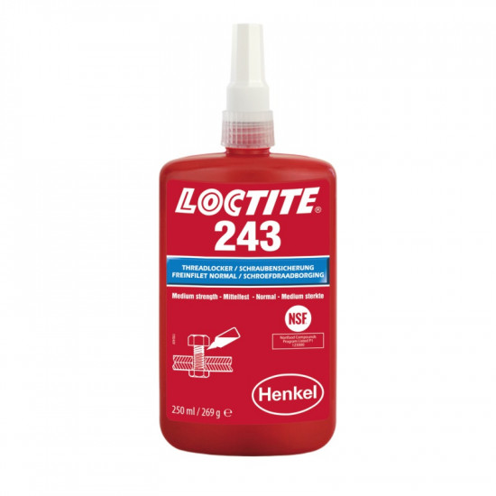 Loctite 243 - 250 ml zajišťovač šroubů SP - N2