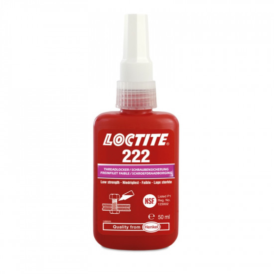 Loctite 222 - 50 ml zajišťovač šroubů NP - N2