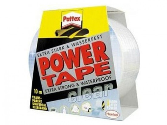 Pattex Power Tape - 10 m transpatentní - N2