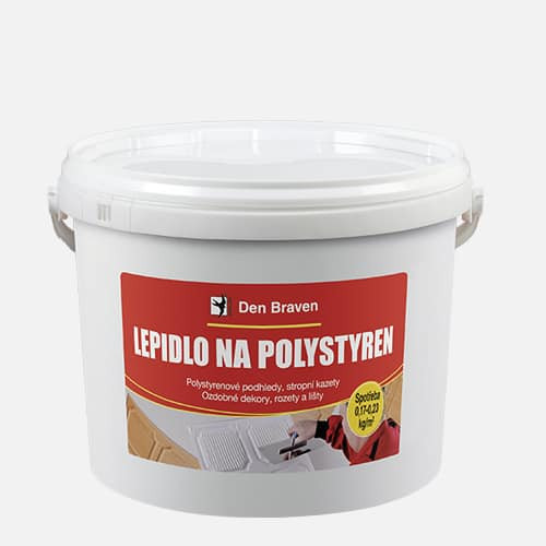 Den Braven Lepidlo na polystyren - 3 kg bílá, kbelík _50906BD - N2