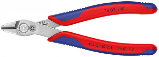 KNIPEX 78 03 140 Electronic Super Knips® XL Kleště, vícesl. návleky, leštěno, 140 mm - N2
