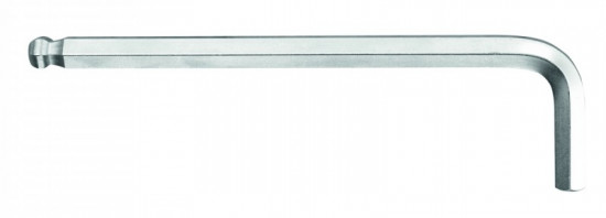 Zástrčný klíč šestihranný palcový s kuličkou, 230712K.6-NAREX, 5/32" - N2