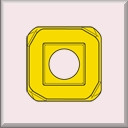 Vyměnitelná břitová destička, PRAMET, SNMT 1205AZSR-M:5026 - N2