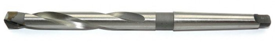 Vrták s kuželovou stopkou, se slinutým karbidem SK, TP 330, 37 mm - N2