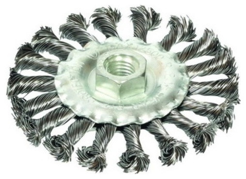 Kartáč copánkový radiální - ocel, 115xM14/0,50 - FESTA 22013 - N2