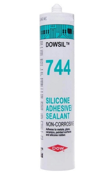Dowsil 744 - 310 ml bílý RTV silikon - N2