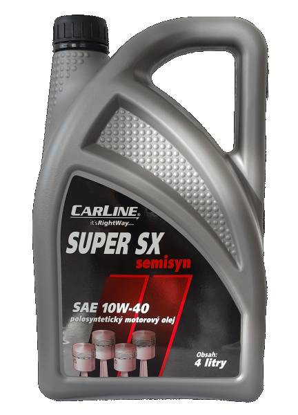 Carline Super SX Semisyn 10W-40 - 4 L motorový olej ( Mogul GX-FE / Speed 10W-40 ) - N2