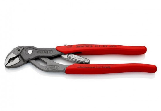 KNIPEX 85 01 250 SmartGrip® Kleště na vodní čerpadla s automatickým nastavením , plast.návleky - N2