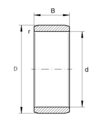 IKO LRT 354030 (IR 35x40x30) ložiskový kroužek ložiska - N2 - 2