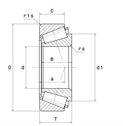 NTN 4T-33012 kuželíkové ložisko - N2 - 2
