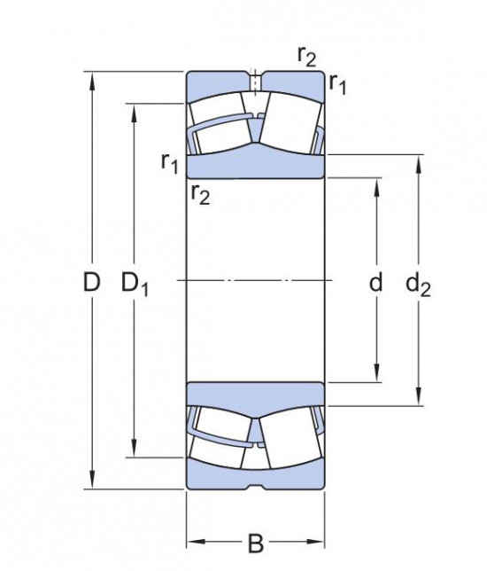 SKF 24048 CC/C4W33 soudečkové ložisko - N2 - 2