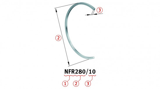 FAG NFR 280/4 polohovací kroužek - N2 - 2