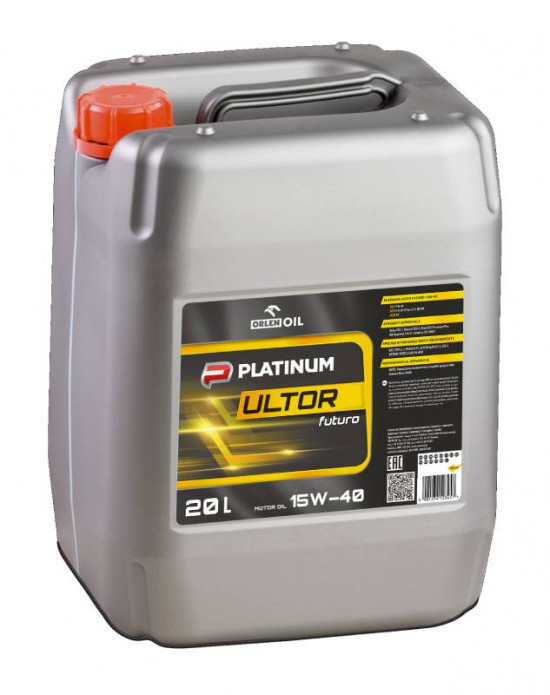 Orlen Platinum Ultor Futuro 15W-40 - 20 L motorový olej ( Mogul Diesel L-SAPS 15W-40 ) - N2