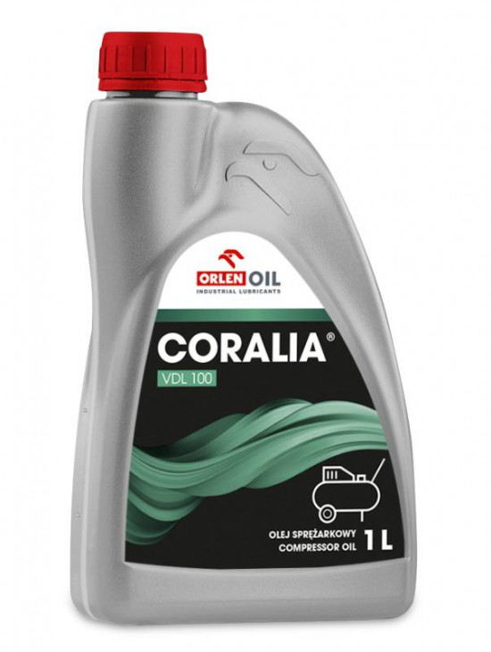 Orlen Coralia VDL 100 - 1 L kompresorový olej ( Mogul Komprimo VDL 100 ) - N2