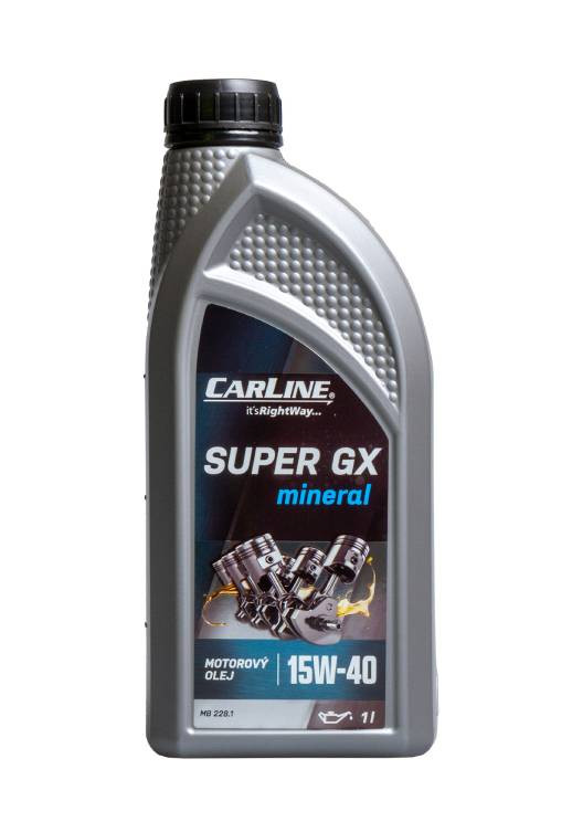 Carline Super GX Mineral 15W-40 - 1 L motorový olej ( Mogul Diesel DT ) - N2