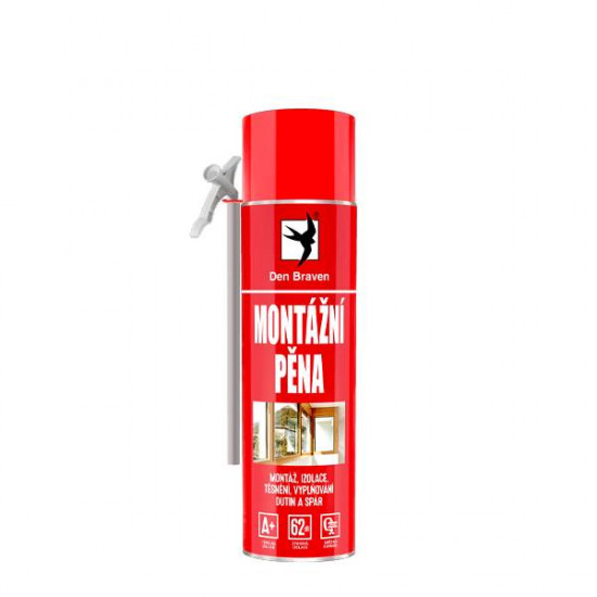 Den Braven Montážní pěna - 500 ml zelená, trubičková _40120RL - N2