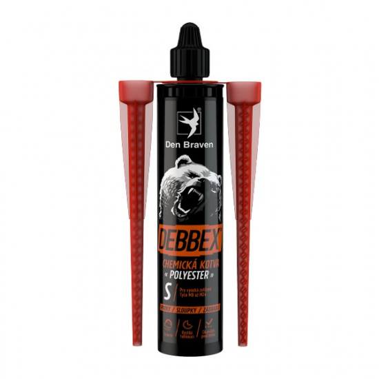 Debbex Chemická kotva POLYESTER S - 300 ml kartuše - N2