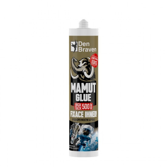 Den Braven Mamut Glue High tack - 290 ml šedý, kartuše _51913BD - N2