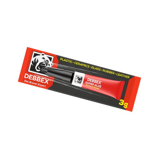 Den Braven Sekundové lepidlo - 3 g transparentní - N2