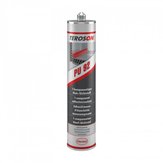 Teroson PU 92 - 310 ml šedý, polyurethanové lepidlo - N2