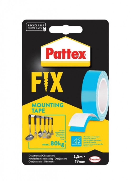 Pattex Super Fix - 80 kg 1,5 m oboustranná - N2