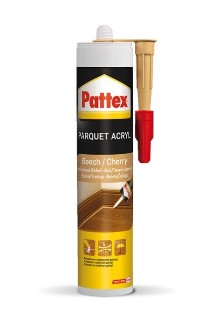 Pattex Parket buk/tmavá třešeň - 310 ml parketový tmel - N2