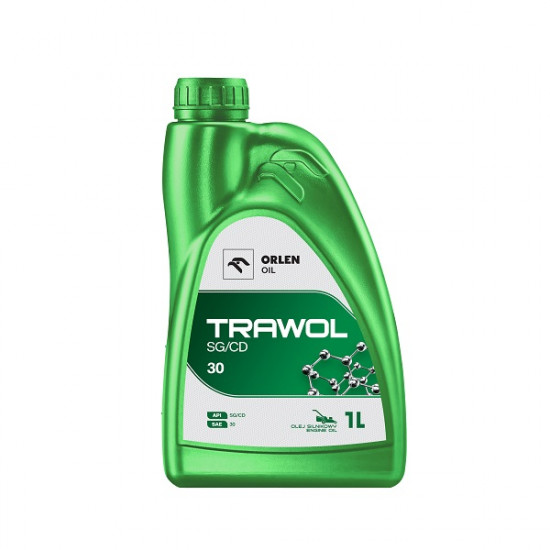 Orlen Trawol SG/CD 30 - 1 L olej pro zahradní techniku - N2