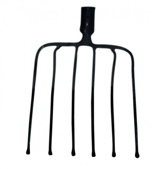 Vidle na brambory 6 hrotů, bez násady - N2