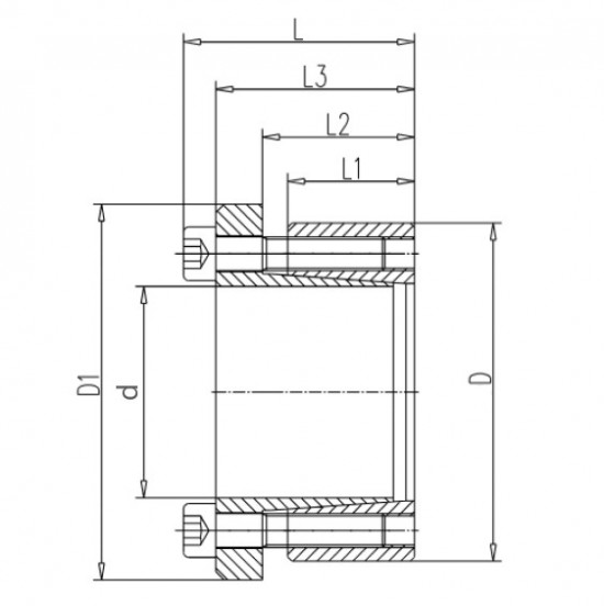 Upínací pouzdro CE07-80 optibelt CE - N2 - 2