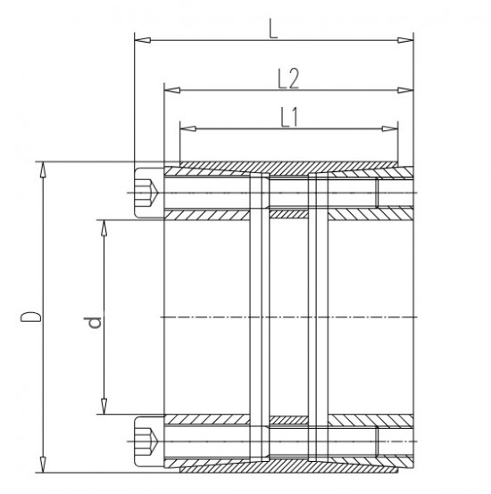 Upínací pouzdro CE08-60 optibelt CE - N2 - 2