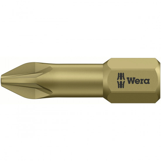 Bit křížový Pozidriv PZ1x25 mm extra tvrdý 855/1 TH, WERA 056910 - N2 - 2