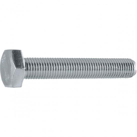 Šroub šestihranný celý závit DIN 961 M8x1,00x20-10.9 pozink - N2