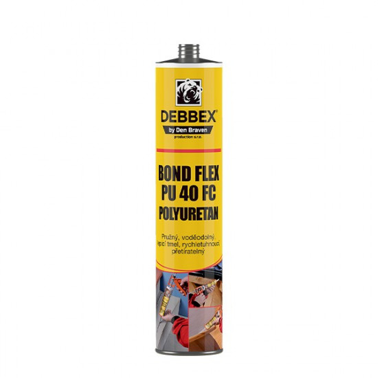 Debbex BOND FLEX PU 40 FC polyuretan - 300 ml bílá, kartuše - N2