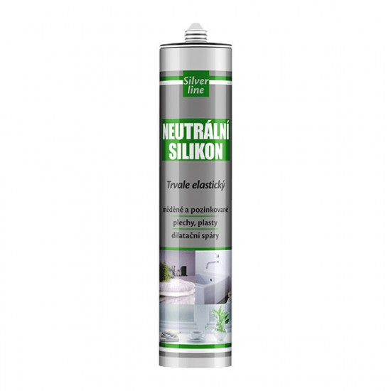 Silver Line Neutrální silikon - 280 ml transparentní, kartuše - N2