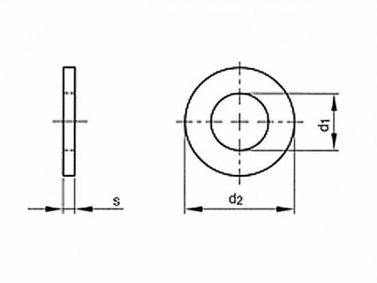 Těsnící kroužek AL 4x8x1 - N2