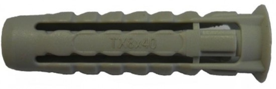 Hmoždinka univerzální s lemem nylonová TX-PA 5x25 - N2