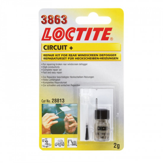 Loctite MR 3863 - 2 g oprava vyhřívání zadního skla - N2