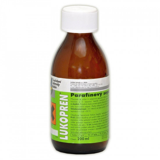 Lukopren parafínový separátor - 200 ml - N2
