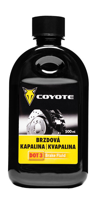 Coyote brzdová kapalina DOT3 205°C - 500 ml - N2