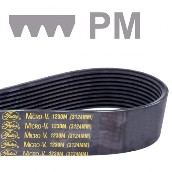 Řemen víceklínový 7 PM 3531 (1390-M) Gates Micro-V - N2 - 2