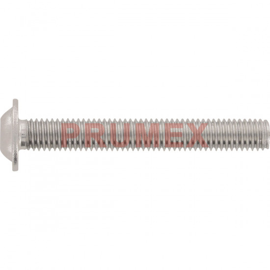 Iso Inbus Fastener Šroub s půlkulatou hlavou s límcem inbus ISO 7380FL M4x6 ocel 10.9 ...