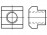 Matice do T drážky DIN 508 |10| M4x5 - N2 - 3
