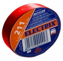 Páska izolační PVC 0,13x15x10-červená - N1