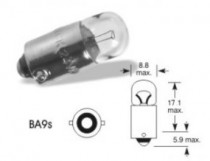 Žárovka Autolamp 24V 2W BA9s - N1