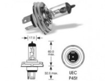 Žárovka Narva 24V H4 75/70W P45t-41 asymetrická - N1