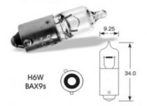 Žárovka Elta 12V 6W BAX9s halogen - N1